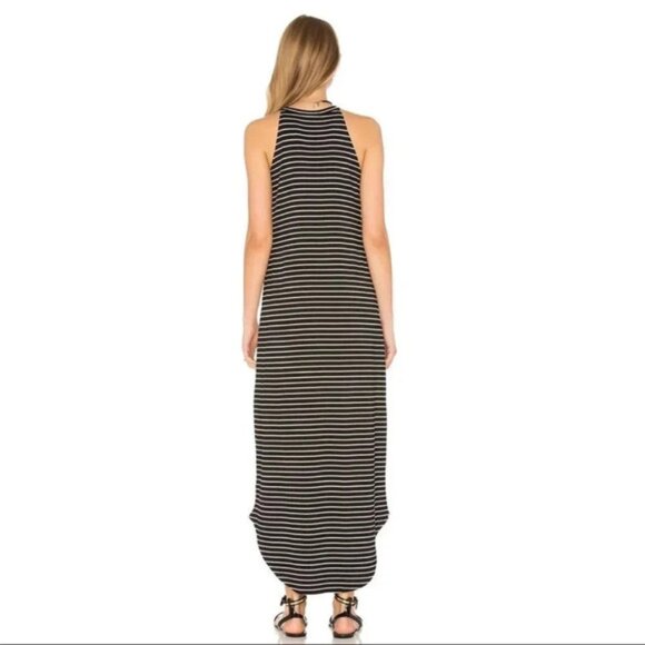 LNA Revolve Leigh Maxi Dress stripes Long Sleeveless Curved hem Scoop neck XS - Picture 16 of 16